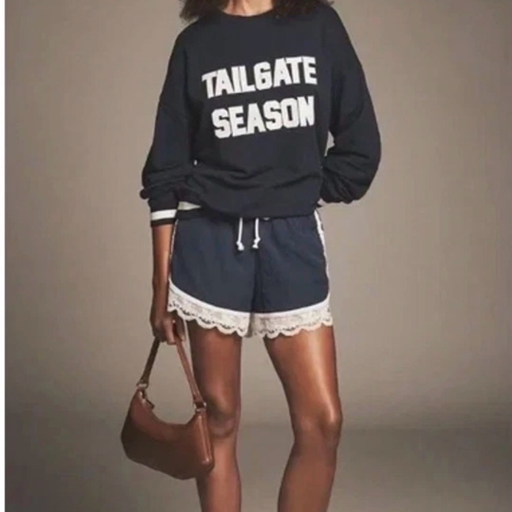 Anthropologie x Beach Riot Tailgate Season Sweatshirt M